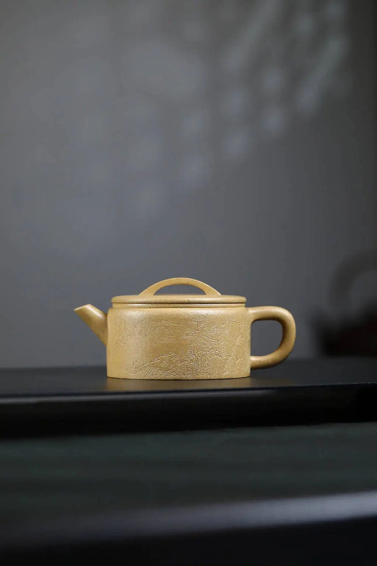 一件将诗、画、陶融为一体的匠心之作——新品预售「诗意汉瓦壶」160CC