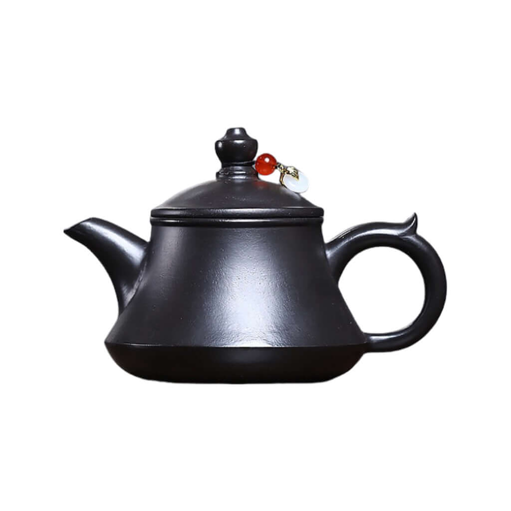 Handmade Yixing purple sand teapot, original mineral construction for home Kung Fu tea set.