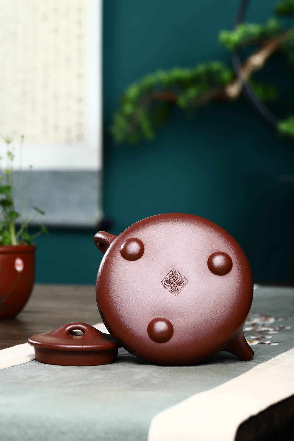 致敬经典【景舟石瓢】 原矿底槽清 容量460cc作者 钱云娇 国家级工艺美术师