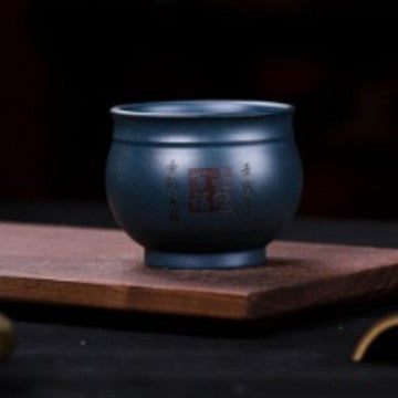 宜兴手工紫砂杯主人杯大口品茗杯功夫茶杯