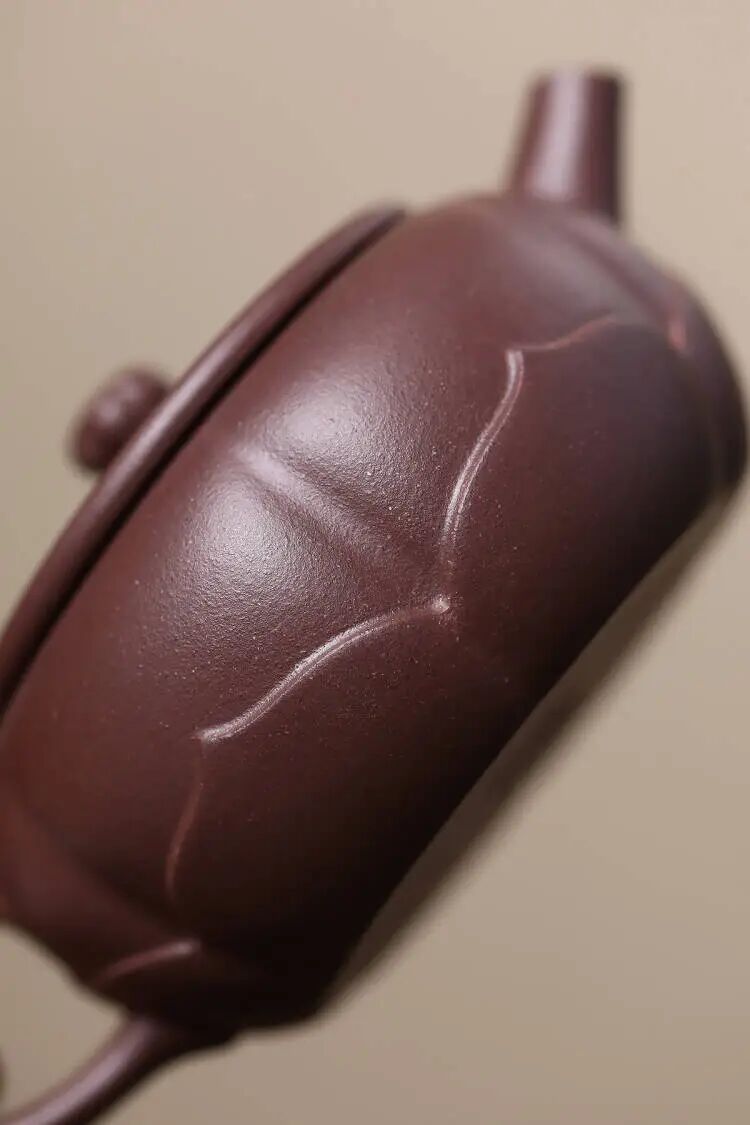 家藏黄龙山原矿老紫泥 容量 210cc 全手工制作 作者:实力派周亮