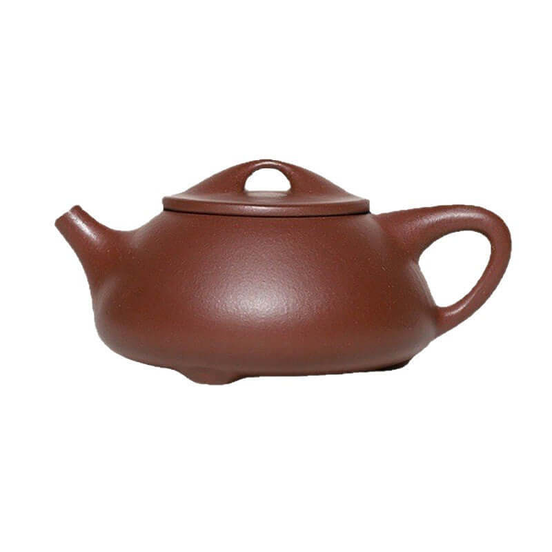 Handmade Yixing purple sand teapot, crafted from original purple sand, ideal for tea brewing and enthusiasts.