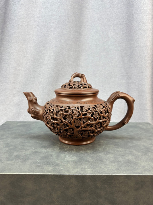 程辉大师《镂空笑樱》收藏级重器 原矿极品底槽清·480cc