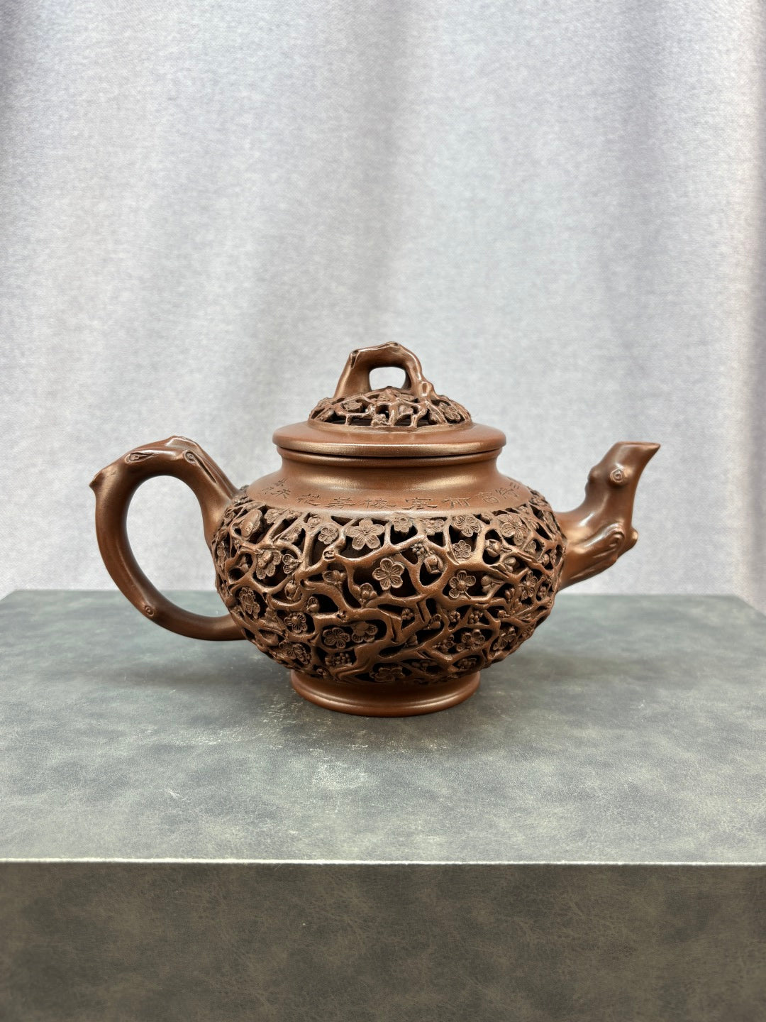程辉大师《镂空笑樱》收藏级重器 原矿极品底槽清·480cc