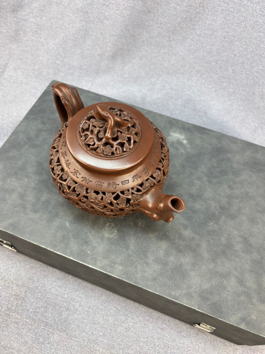 程辉大师《镂空笑樱》收藏级重器 原矿极品底槽清·480cc
