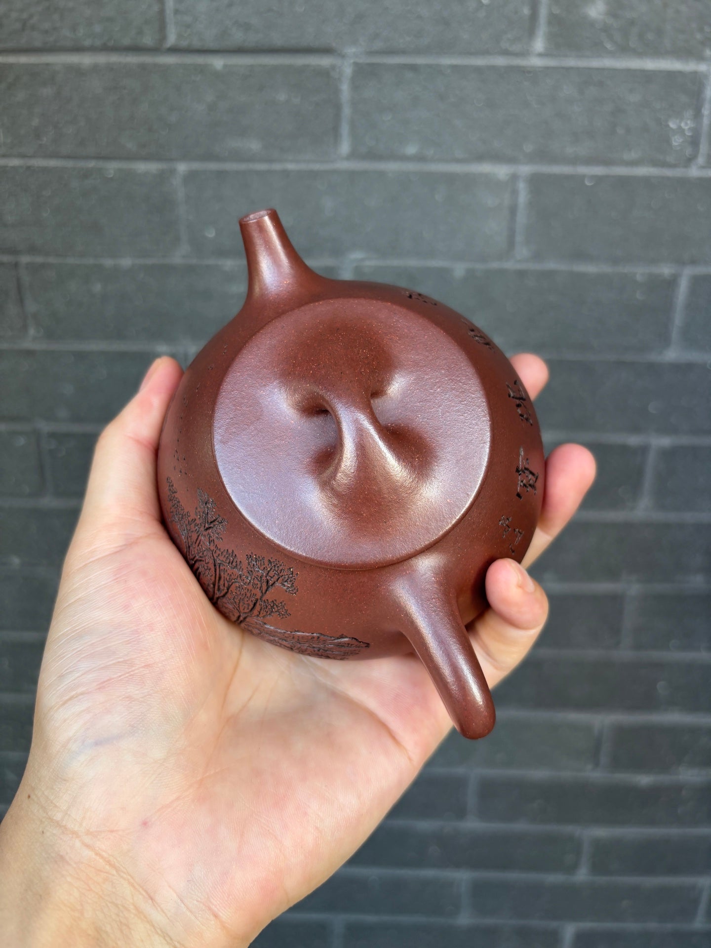 程辉大师《景舟石瓢》收藏级重器 原矿极品紫泥·260cc