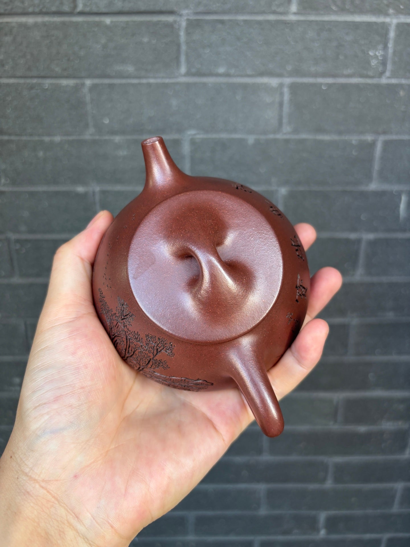 程辉大师《景舟石瓢》收藏级重器 原矿极品紫泥·260cc