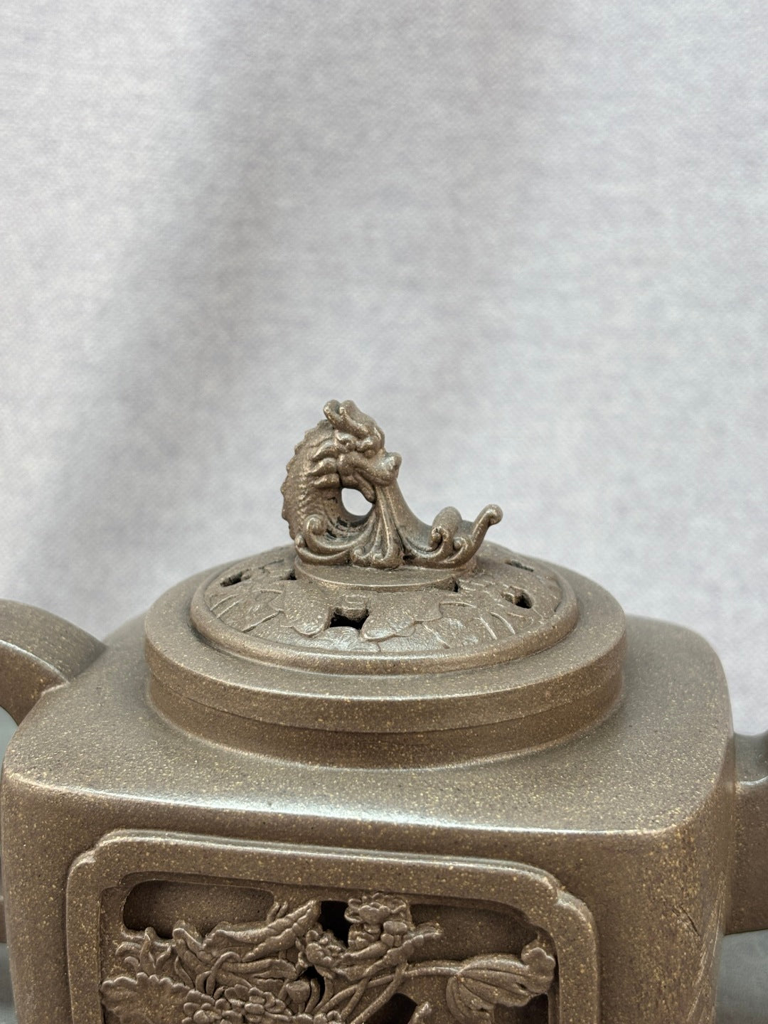 程辉大师《鱼跃龙门套组》收藏级重器 原矿乾隆青灰段·350cc