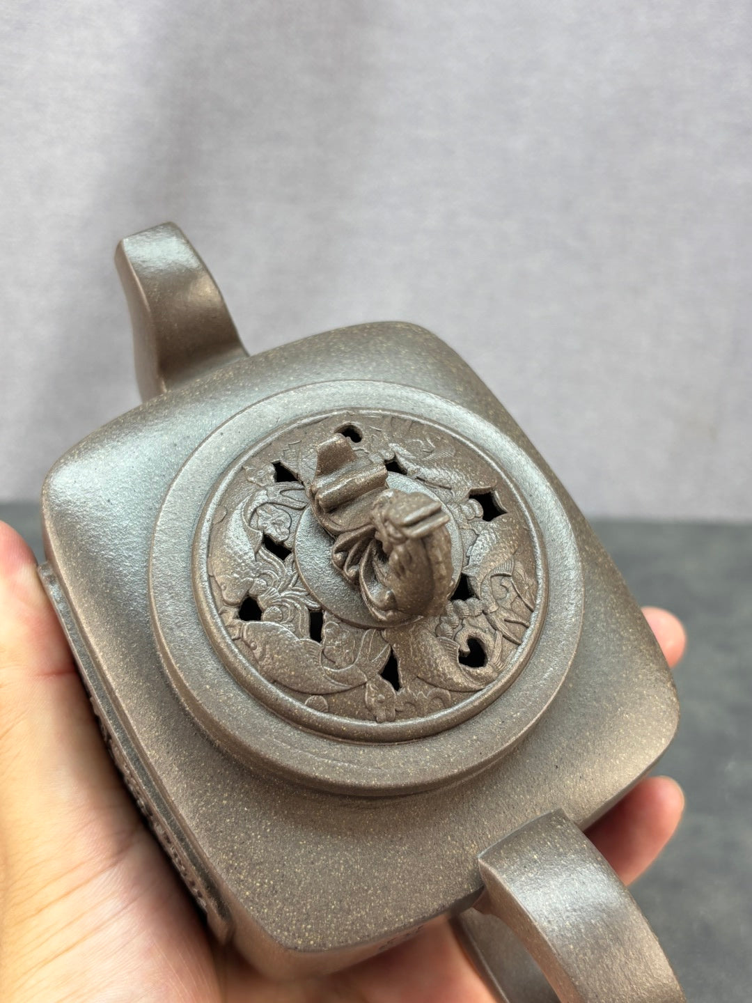 程辉大师《鱼跃龙门套组》收藏级重器 原矿乾隆青灰段·350cc