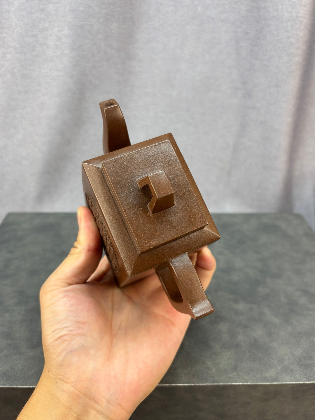 程辉大师《百寿方钟》收藏级重器 原矿极品底槽清·300cc