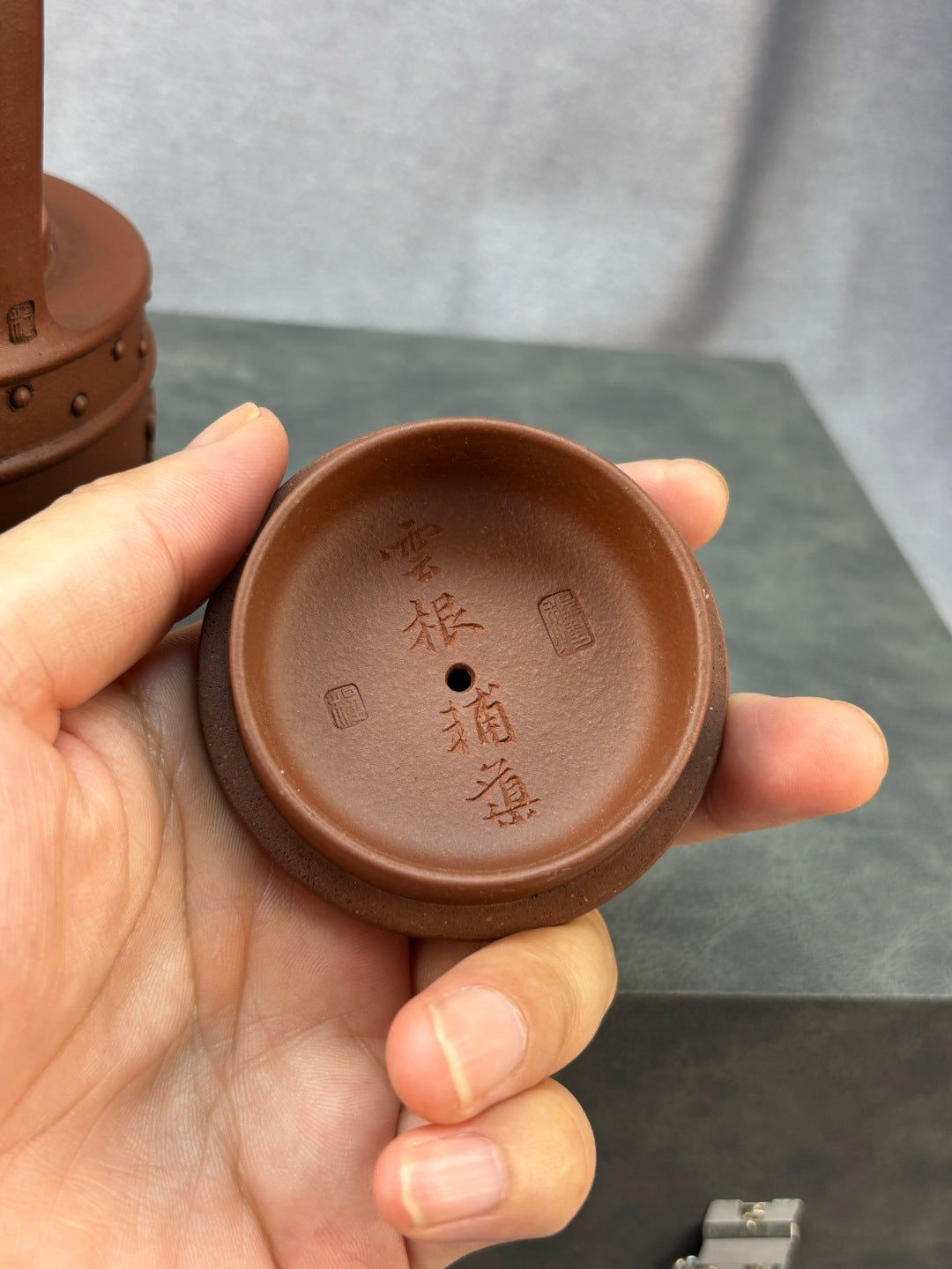 程辉大师《双龙提梁》收藏级重器 原矿极品底槽清·480cc