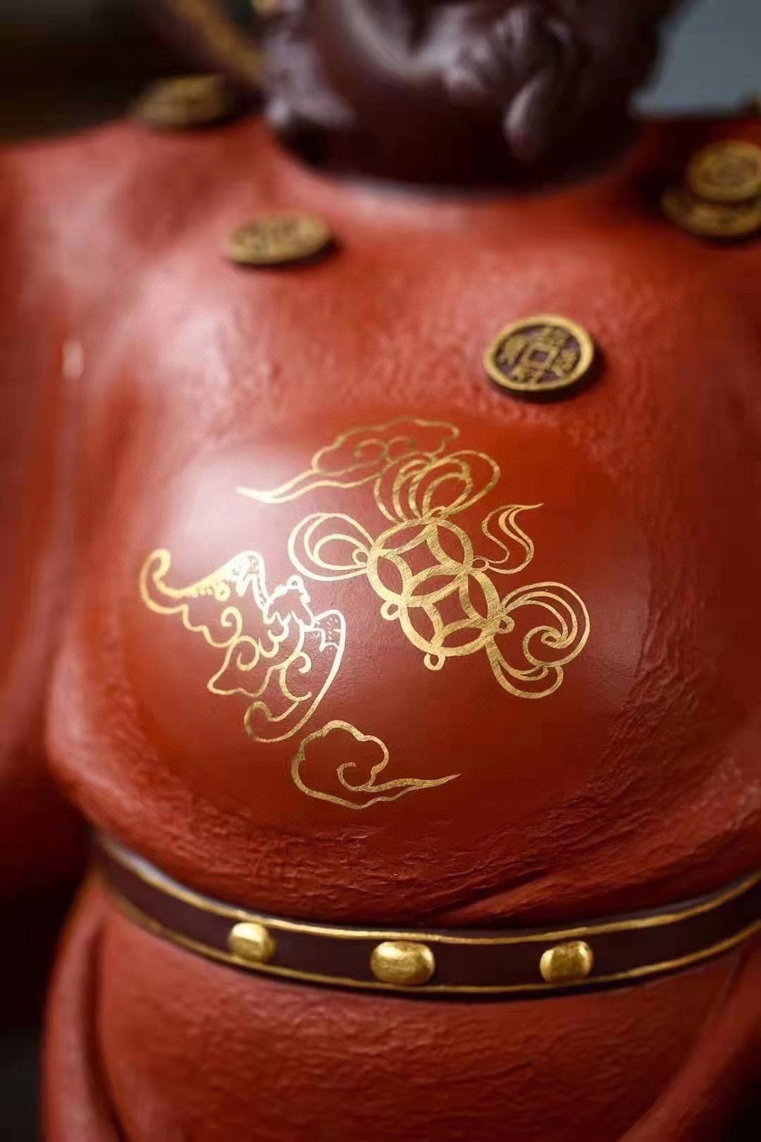 大号【描金财神🔥】精品大财神 这个是最大号的 原矿紫泥