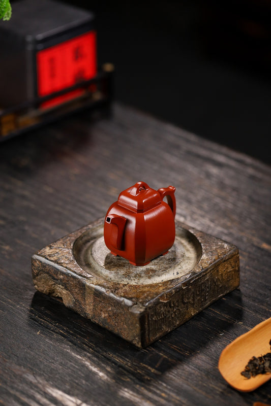国工重器【福临八方壶】 李老师 国家工艺美术师 原矿大红袍