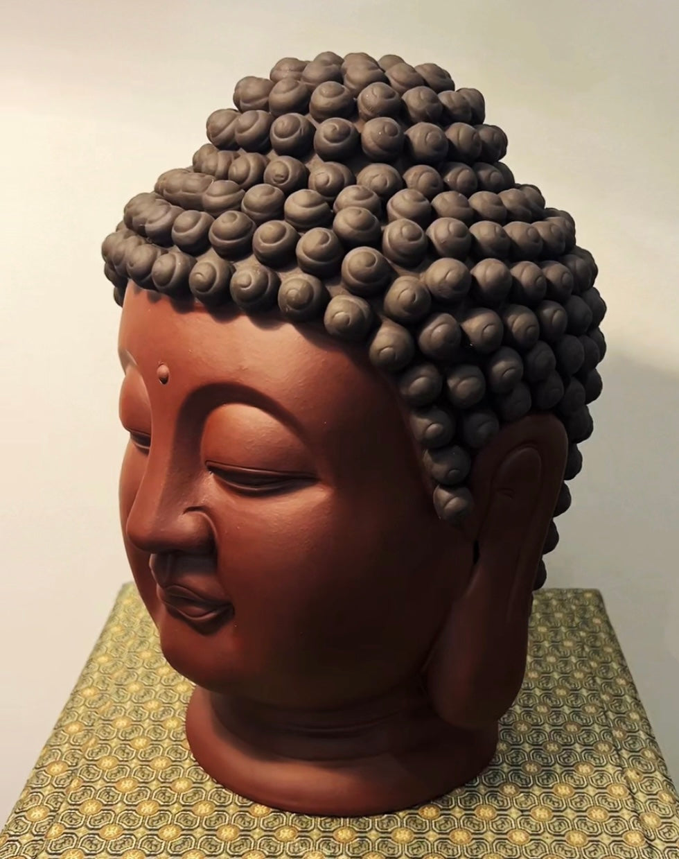 精品茶宠推荐【大佛头】🔥 泥料:原矿紫泥,原矿黑泥