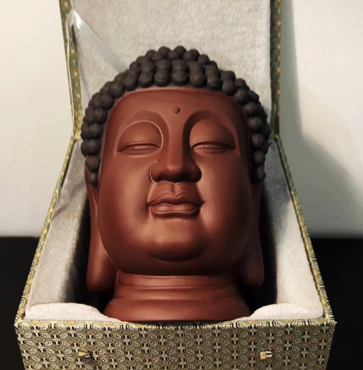 精品茶宠推荐【大佛头】🔥 泥料:原矿紫泥,原矿黑泥