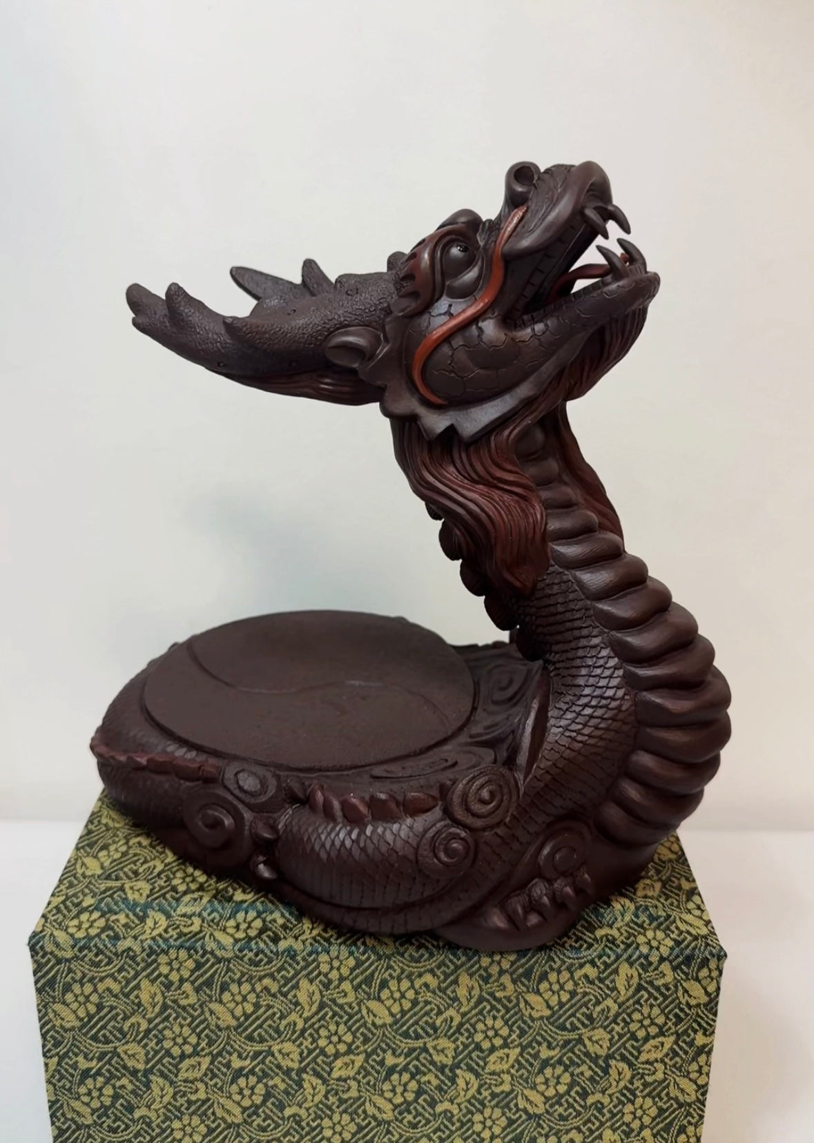 茶宠茶漏【龙🐲抬头+公道】 这么好做工的紫砂 大摆件 + 龙公道杯