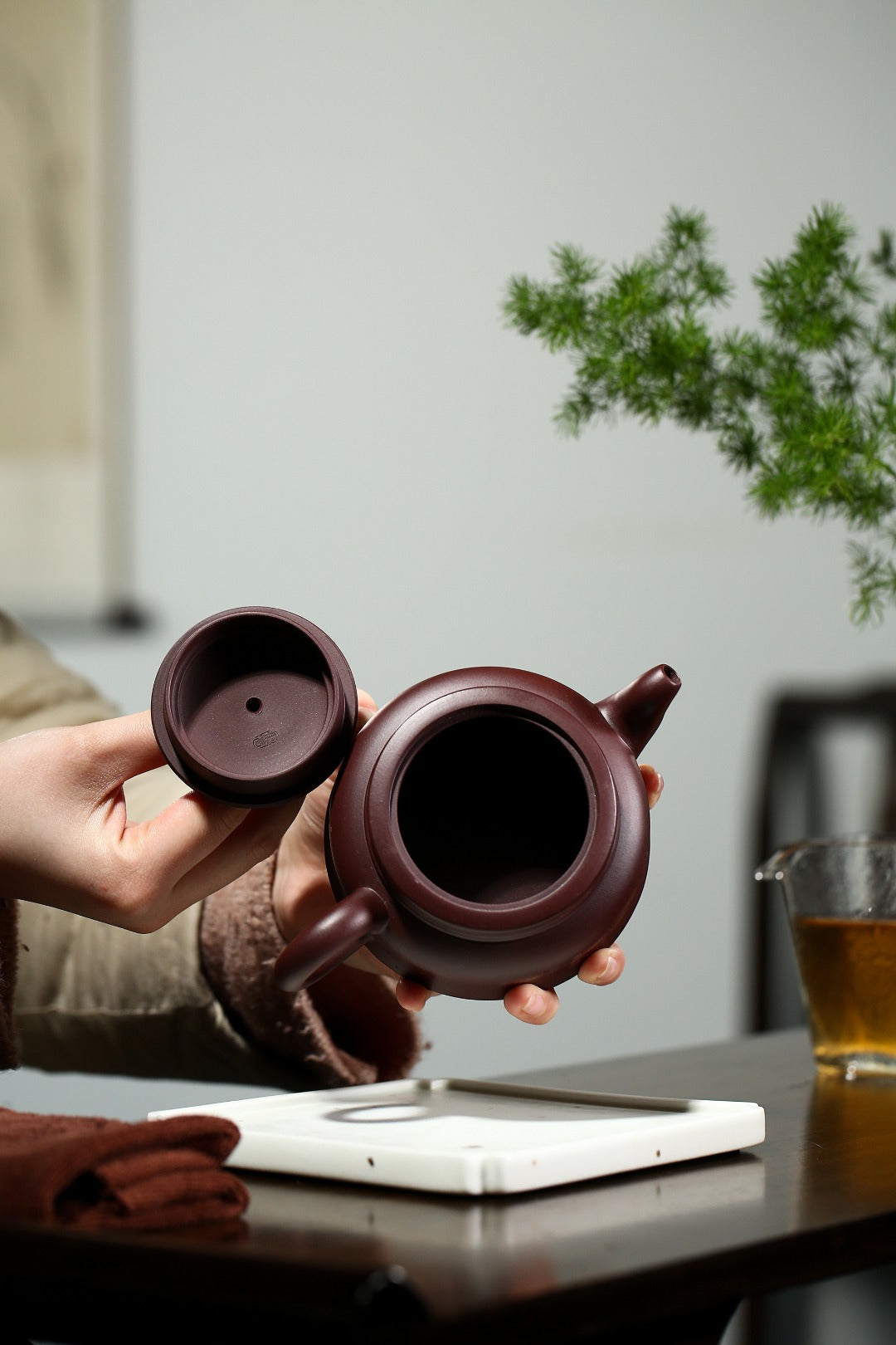【心经】 顾君(国家级工艺美术员) 原矿龙血砂 容量 270cc