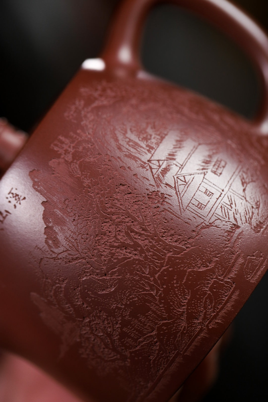 【汉铎】证书持壶照配套齐全 吉春萍(国家级高级工艺美术师) 原矿龙血砂