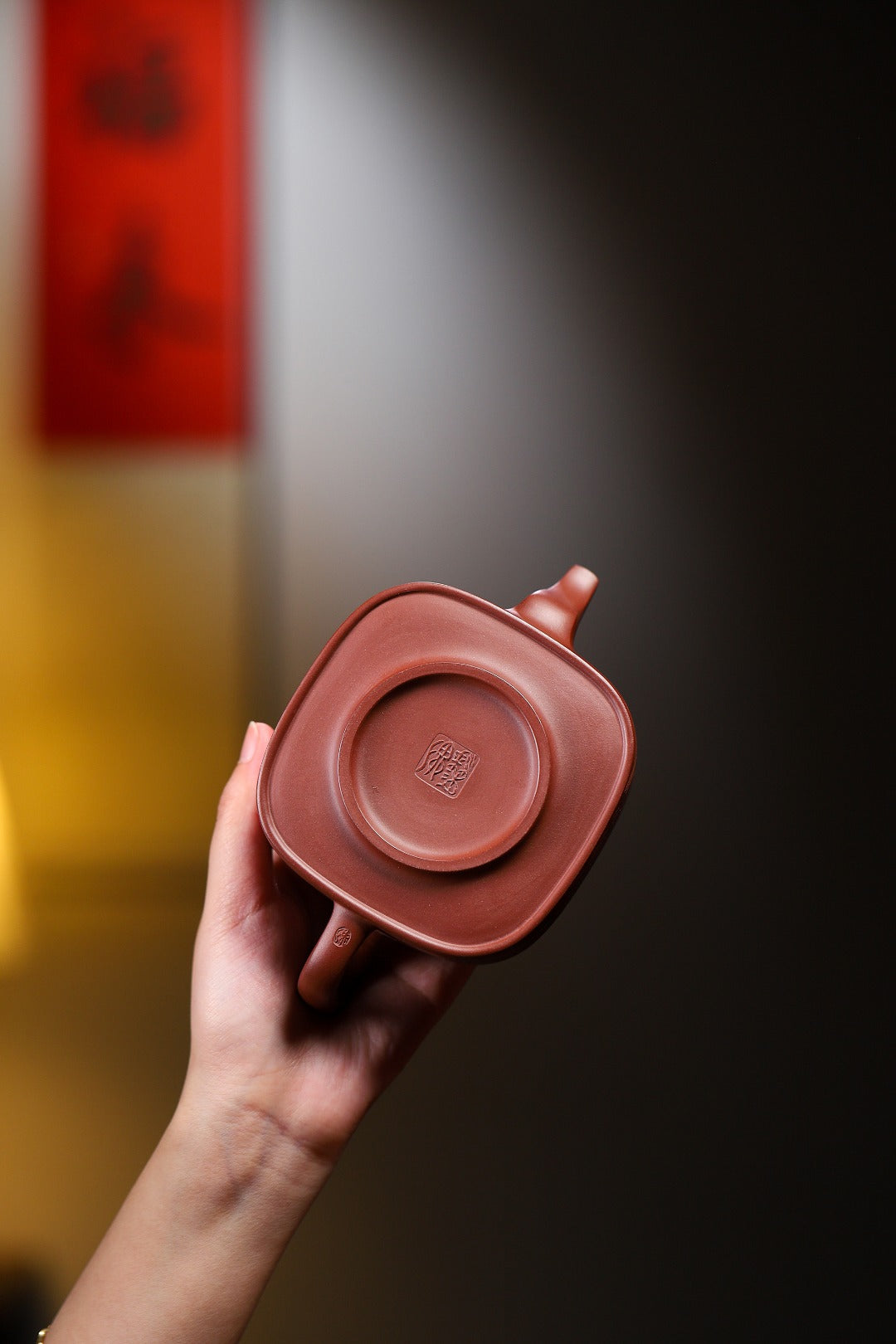 特惠价全手工 四方君玉 原矿龙血砂 刘彩萍(国家级工艺美术师)