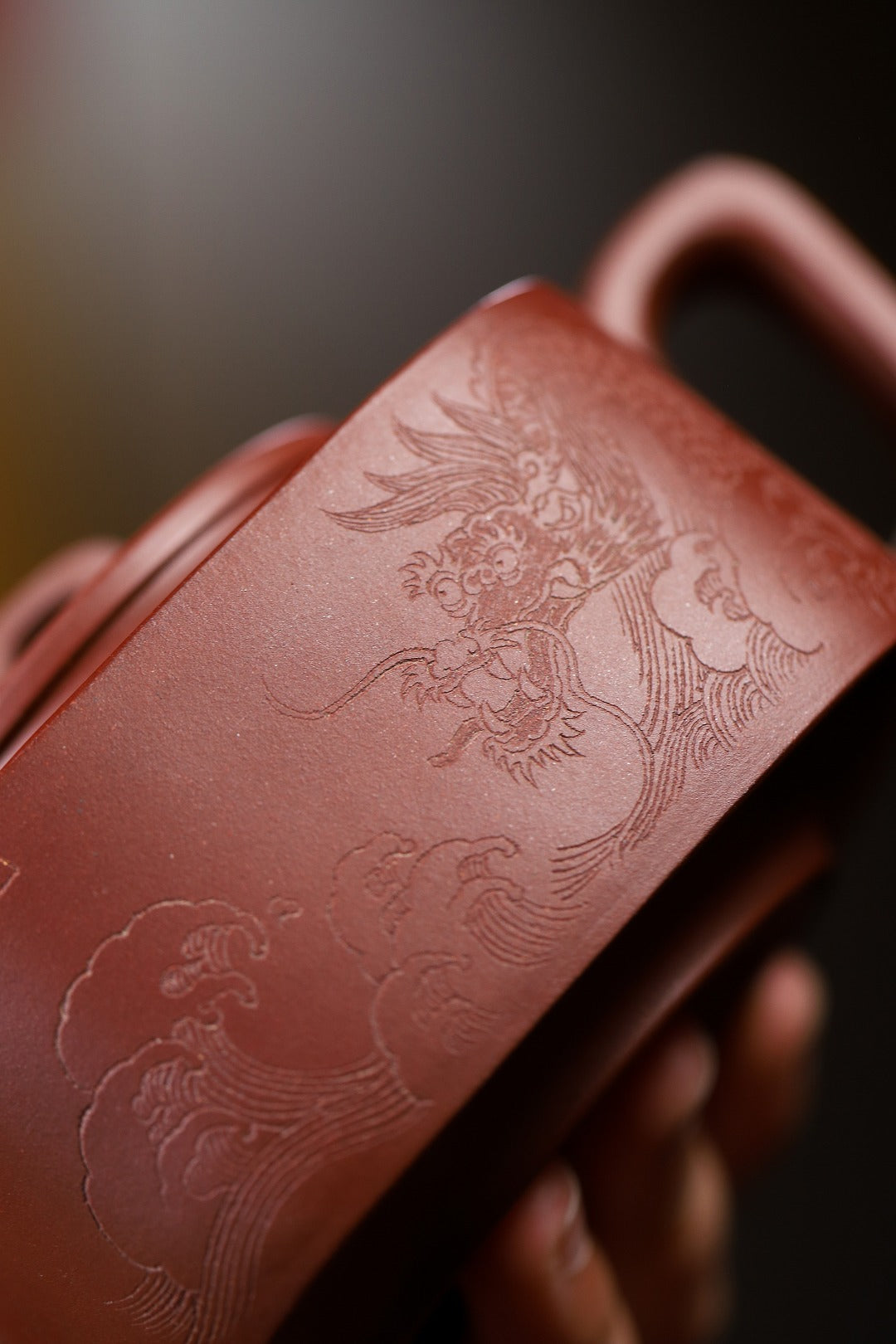 特惠价全手工 四方君玉 原矿龙血砂 刘彩萍(国家级工艺美术师)