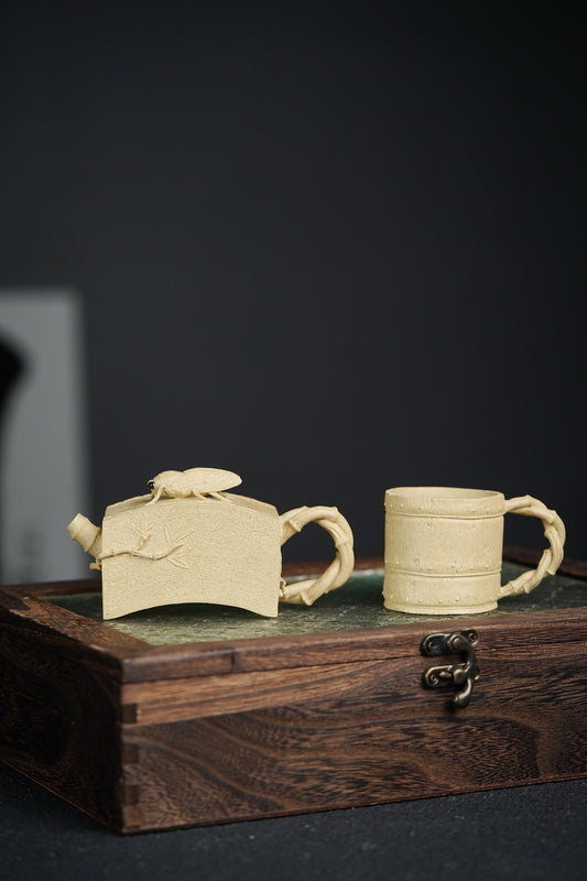 知足常乐·全手工·原矿本山段 /120cc/80cc.口径5高5cm