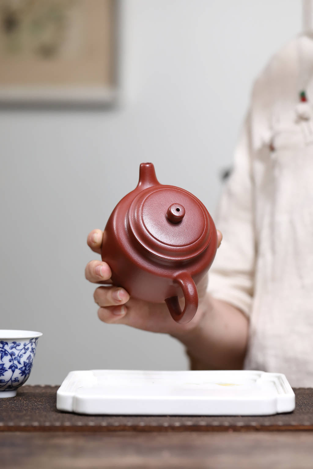 德钟·原矿清水泥/精工 容量 200cc内推孔 德钟壶为流传至今的经典壶型之一