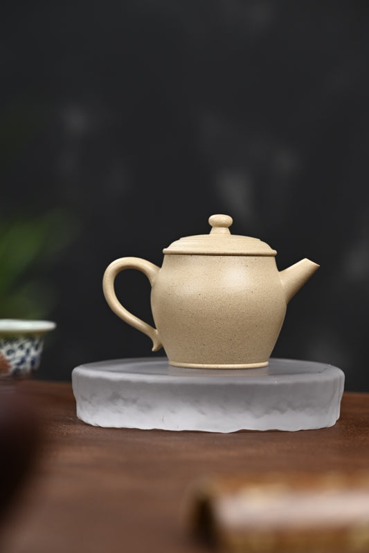 特惠· 『亭亭玉立』 泥绘·本山绿·容量250cc·7孔出水·内推网孔·