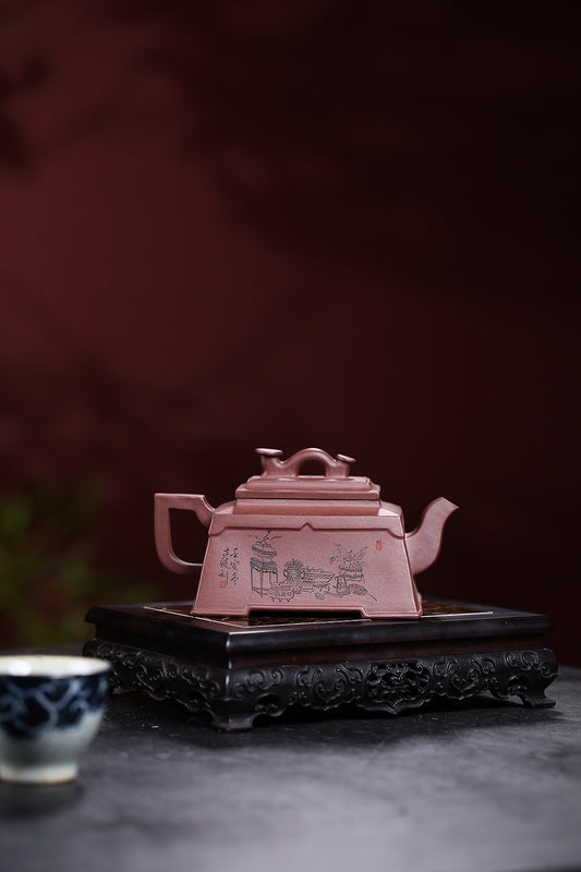 江苏省级大师·范泽锋高徒·邱爽【四方如意】入册款代表作,极具收藏价值重器