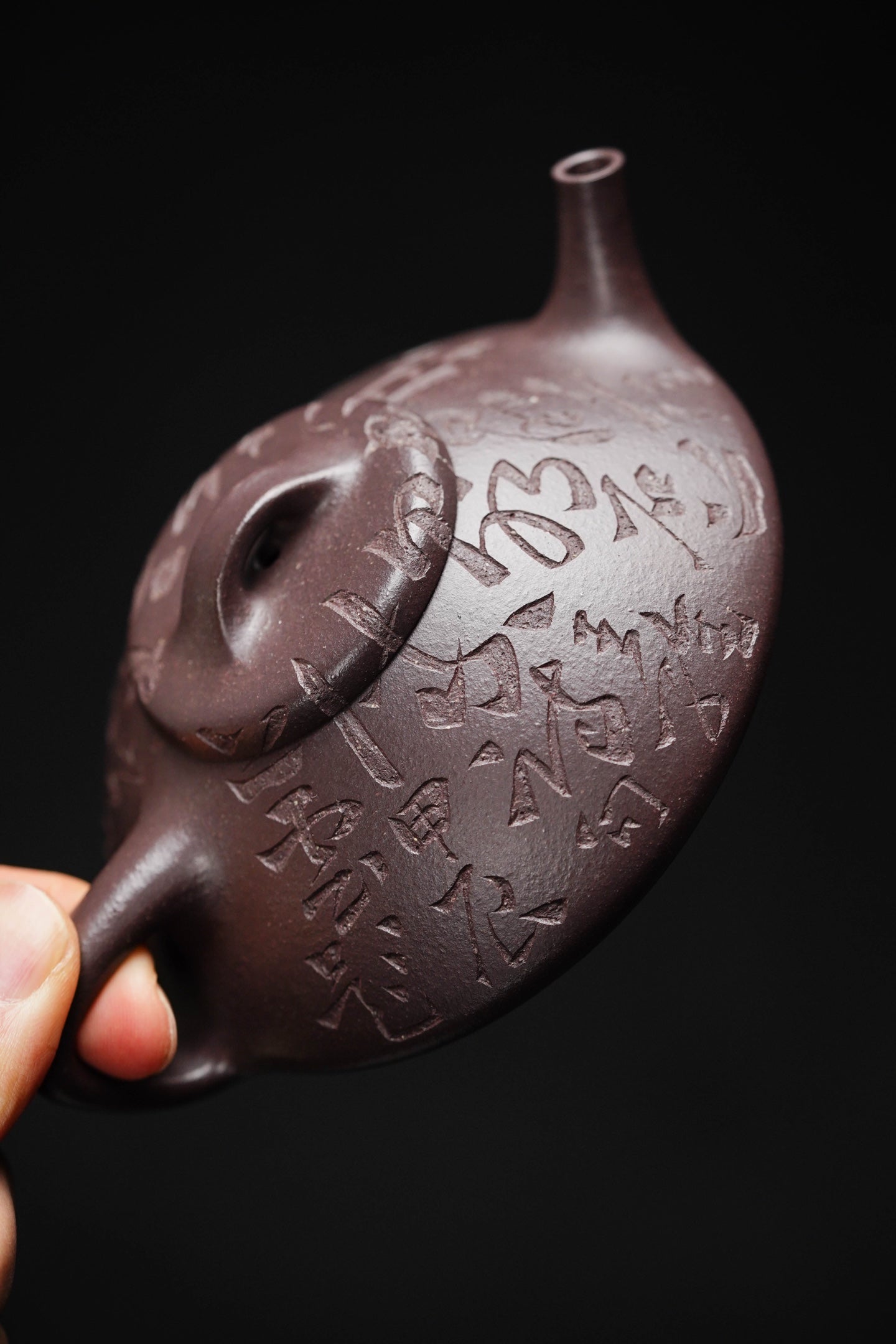 合瓢·全手工国工许艳萍作品 /160cc·原矿天青泥