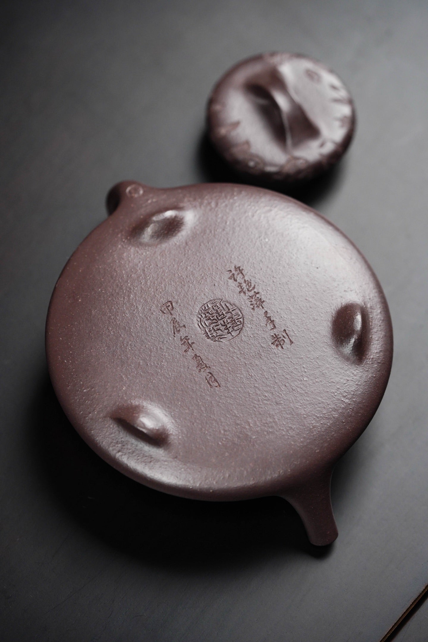 合瓢·全手工国工许艳萍作品 /160cc·原矿天青泥