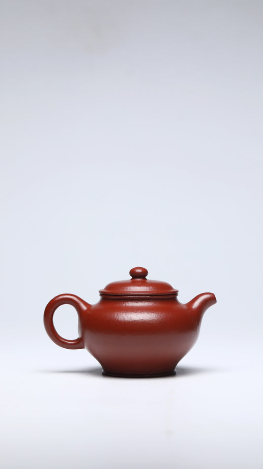 好料好工·朱砂大品 壶王《掇只》 极品粗砂大红袍·300cc 实力派陶艺家·何俊