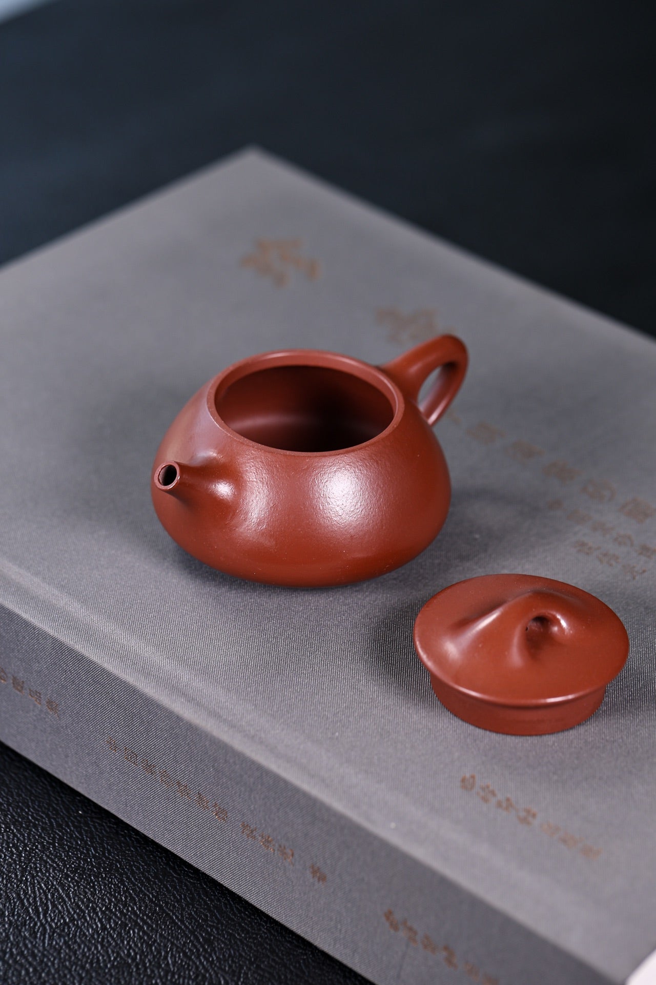 新品·景舟石瓢·小煤窑朱泥·容量100cc·作者蒋老师