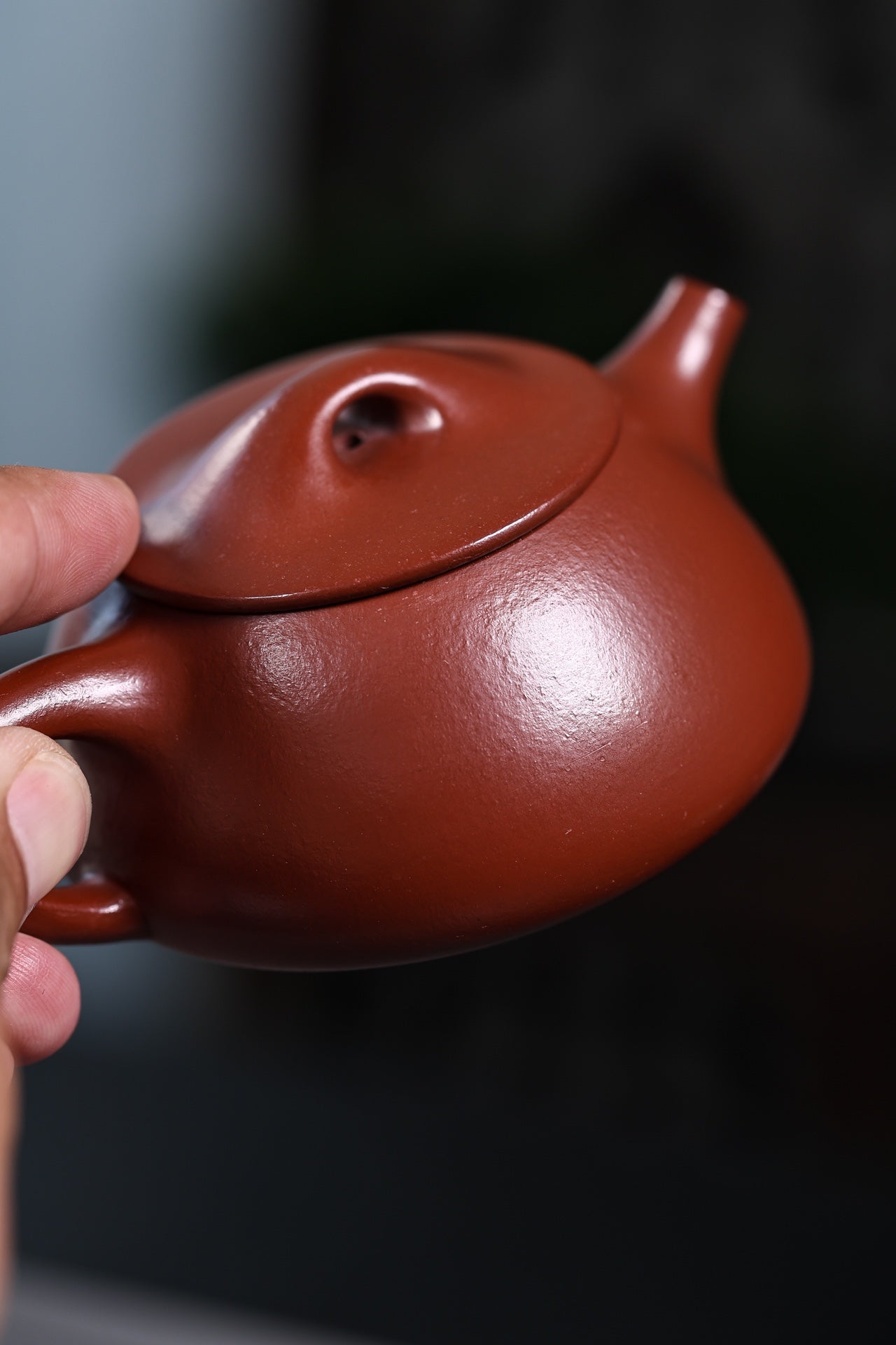 新品·景舟石瓢·小煤窑朱泥·容量100cc·作者蒋老师