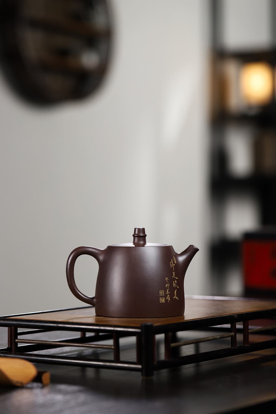 景德镇国大师任瑞华大师和杨军保合作款【品名】汉铎
