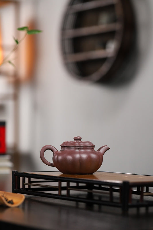 【葵仿古】 原矿紫泥 容量230cc 孔数9孔