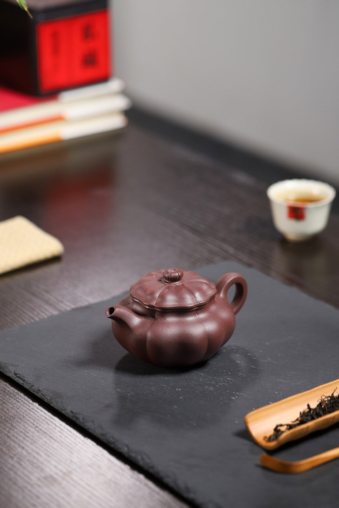 【葵仿古】 原矿紫泥 容量230cc 孔数9孔