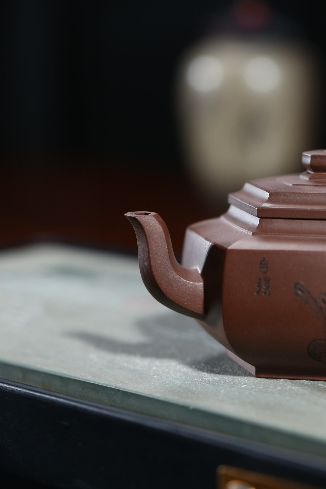 全手工制作【六方雪华】曹美好 (国家级工艺美术师) 矿底槽清