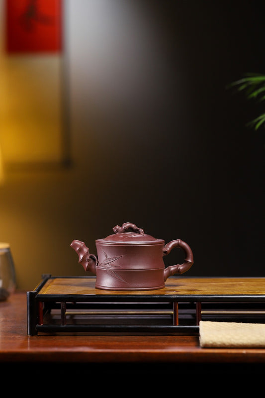 范俊华(国家级工艺美术师)竹段原矿紫泥220CC