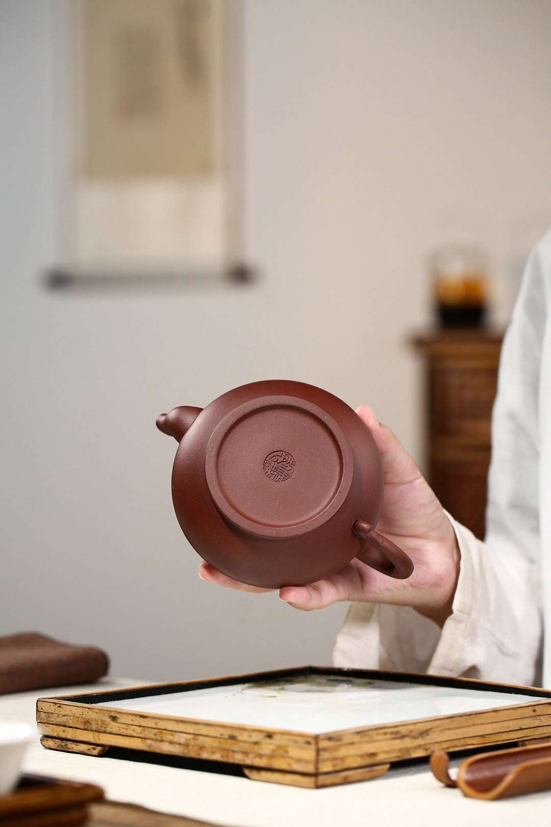 【线圆】沈群(国家级工艺美术师)原矿底槽清310CC