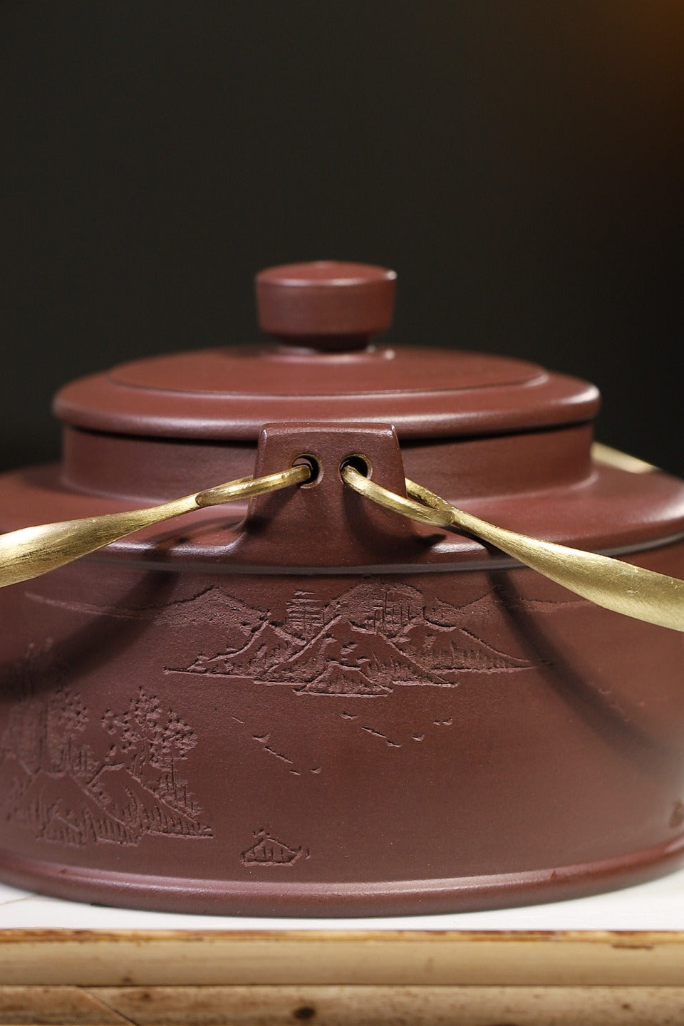 【矮洋桶】 范俊华 (国际级工艺美术师) 原矿紫泥