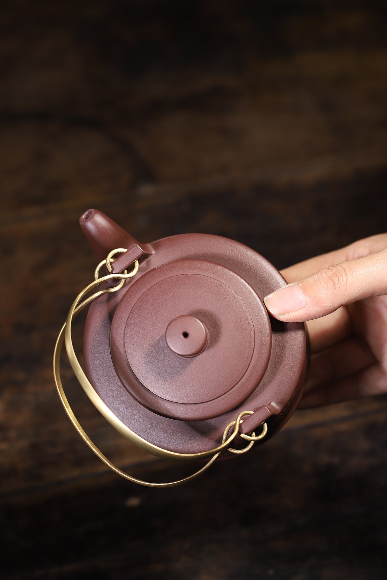 【矮洋桶】 范俊华 (国际级工艺美术师) 原矿紫泥