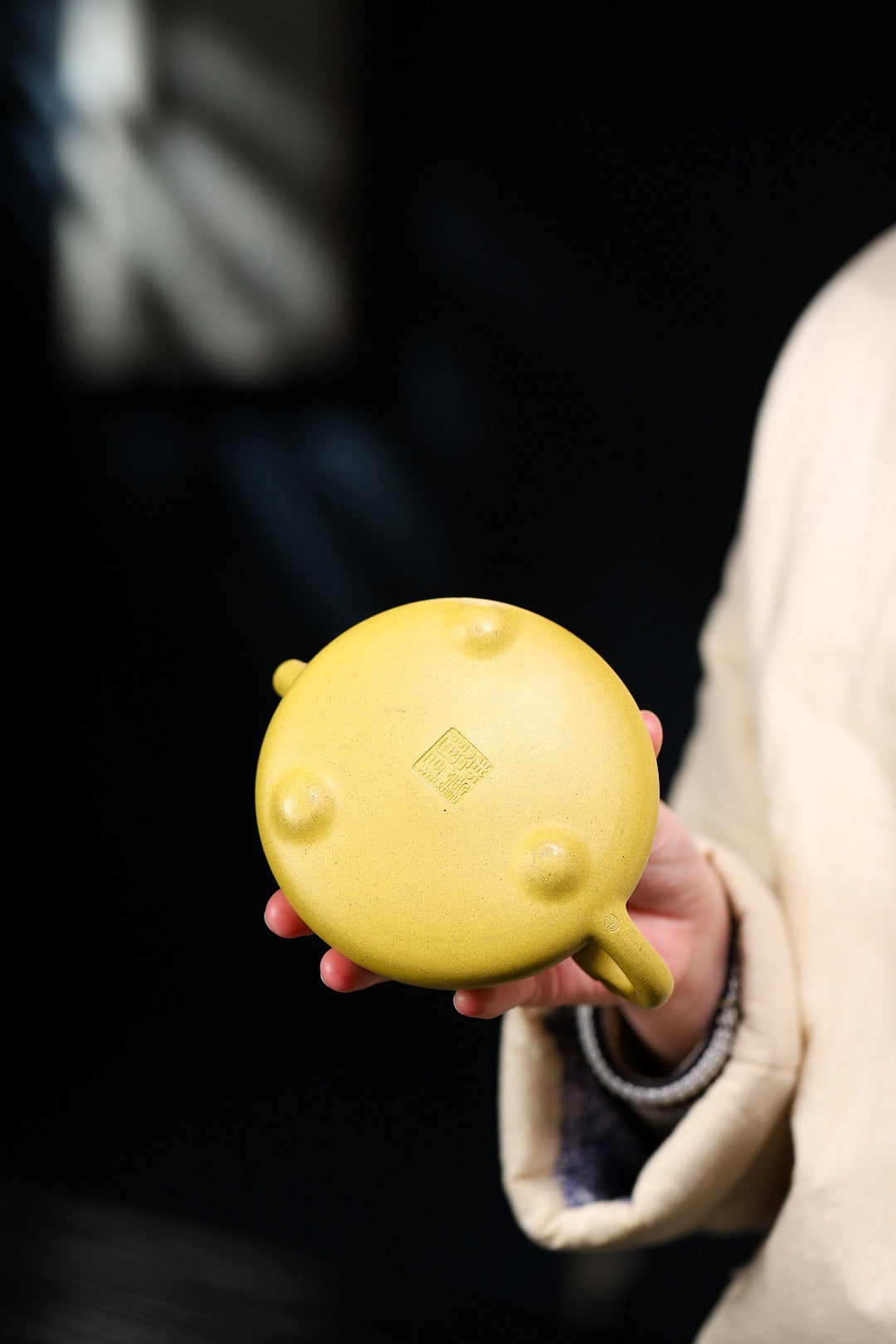 【景舟石瓢】龚彧(国家级工艺美术师)原矿黄金段泥