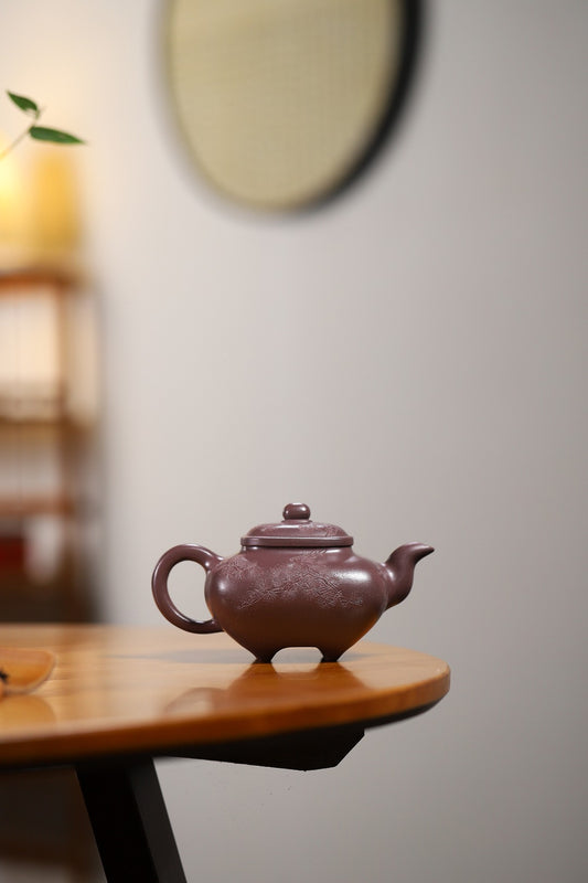 【四方传炉】 原矿天青泥 容量320cc 9孔