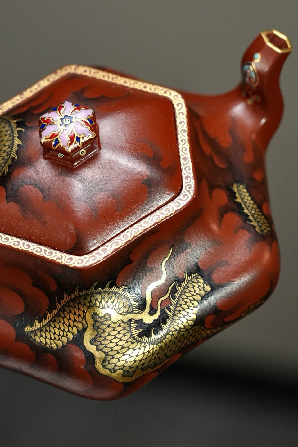 耿浩原创《闲者六方》原矿极品大红袍·200cc高级工艺美术师·耿浩·制