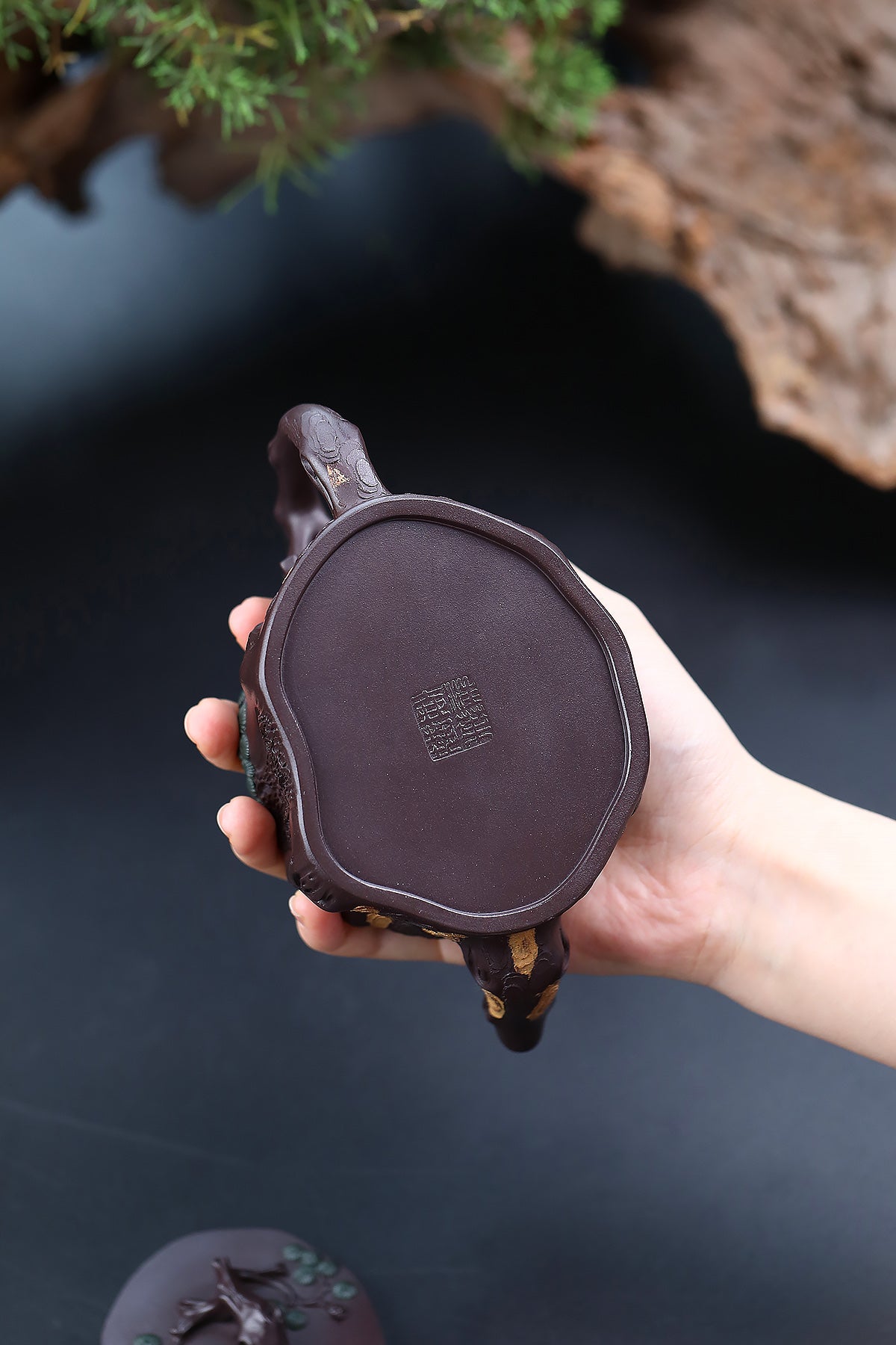 正高级工艺美术师(研高) 松桩 一厂老紫泥230cc