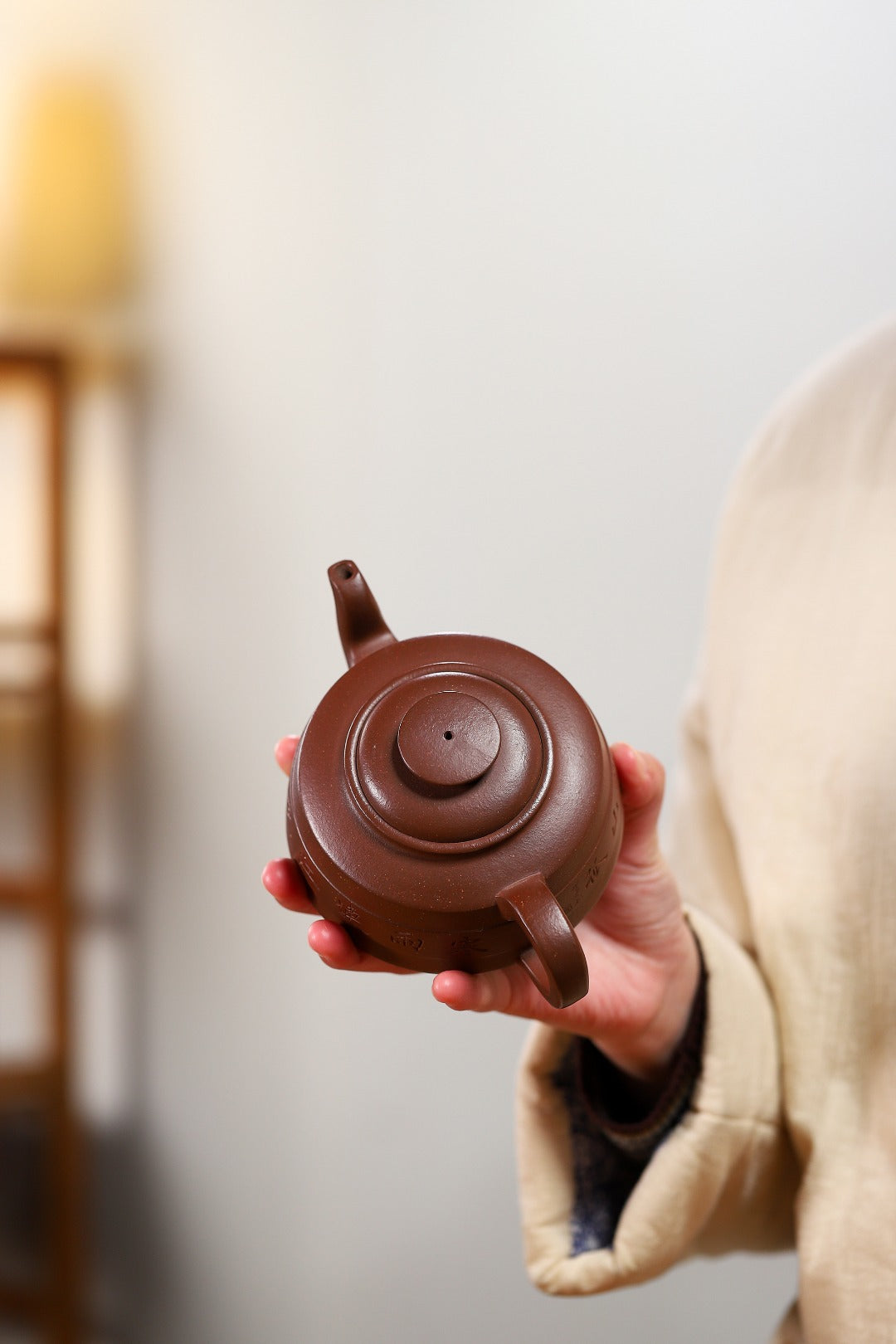 【合古壶】 王月芬(国家级工艺美术师)原矿底槽清330CC