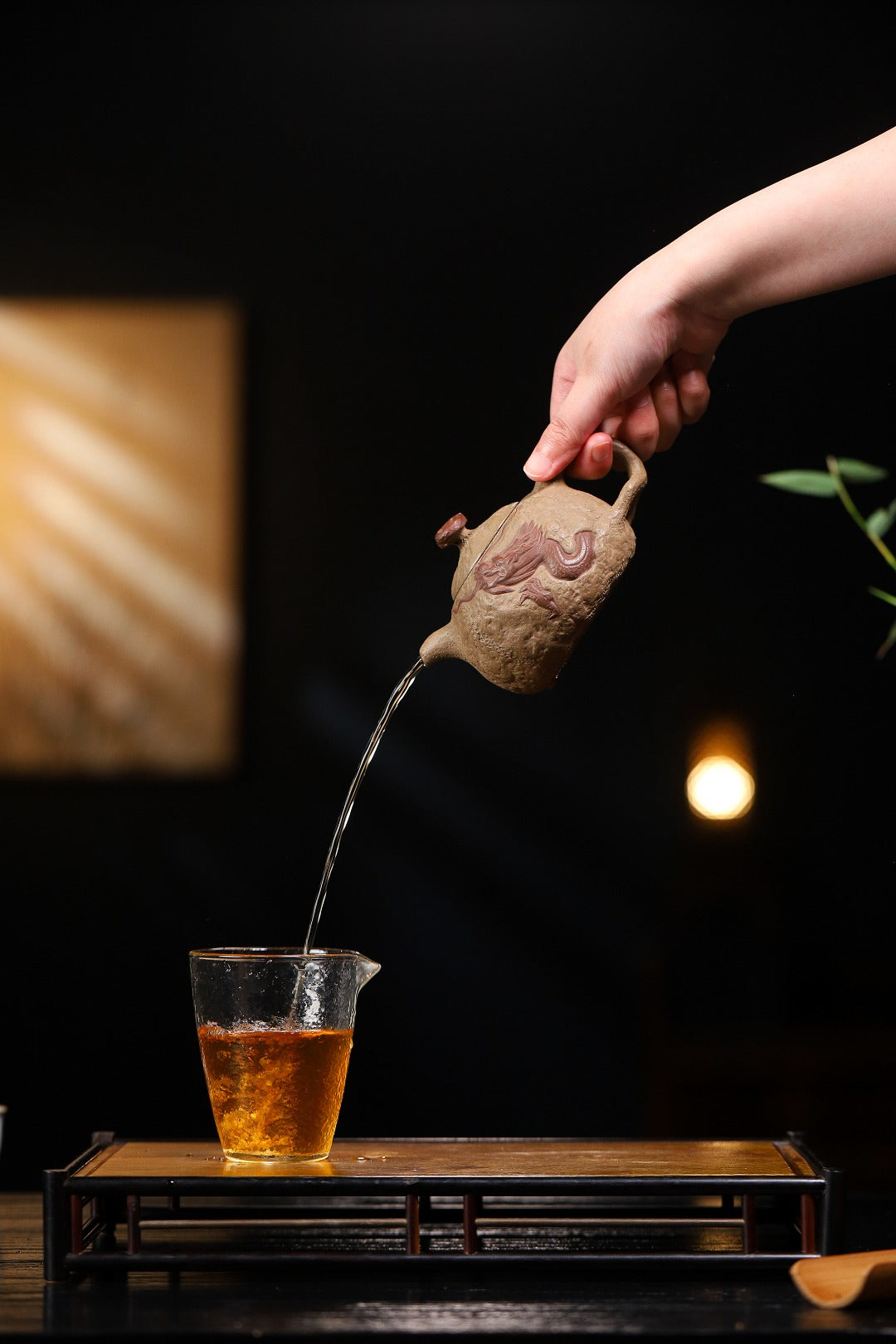 【隐龙供春】 范俊华(国家级工艺美术师)原矿老段泥 280cc 7孔