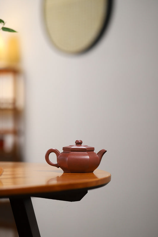 【大彬六方】 原矿紫泥 容量160cc 孔数9孔