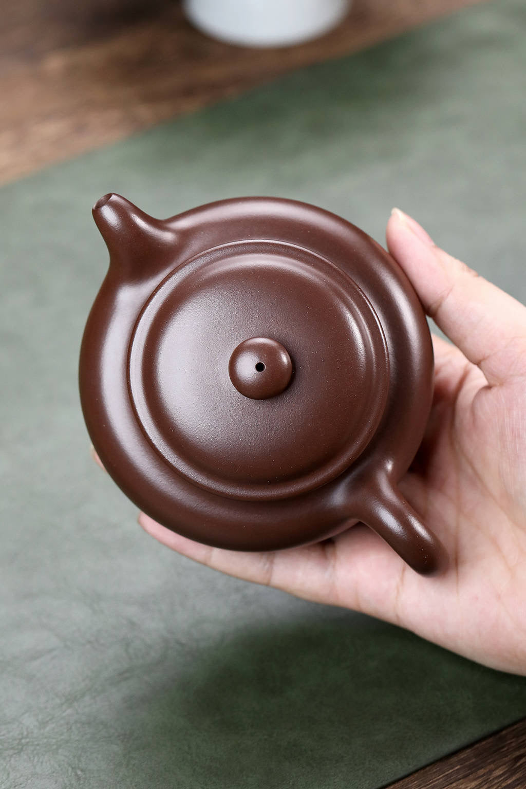 【仿古】原矿陈腐老紫泥 180cc实力派陶手超精工陶艺家
