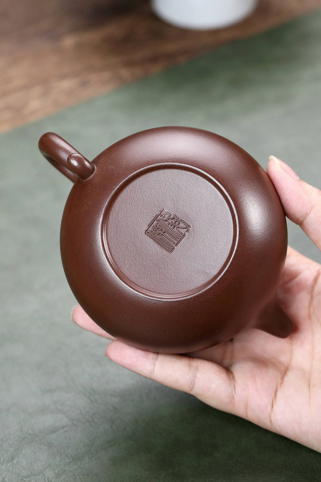 【仿古】原矿陈腐老紫泥 180cc实力派陶手超精工陶艺家
